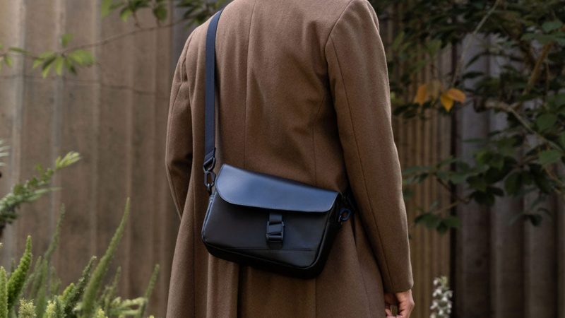 Waterfield’s Hudson Leather Crossbody Bag in premium full-grain leather, designed for modern professionals seeking durability, style, and functional everyday carry.
