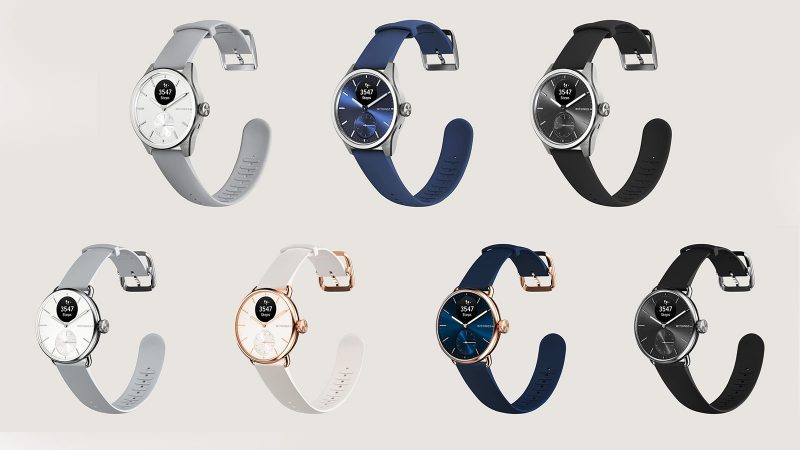 Withings ScanWatch 2 2025 Edition luxury hybrid smartwatch with heart rate monitor, sleep tracking, stress detection, and medical-grade health sensors.