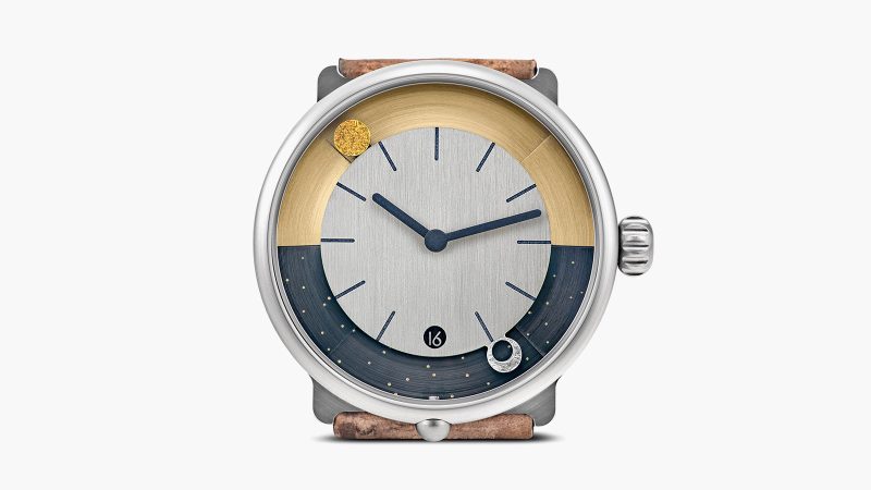 Ochs und Junior 2025 Holiday Special Edition Day/Night Watch with celestial dial, showing sun, moon, stars, and astronomical complications.