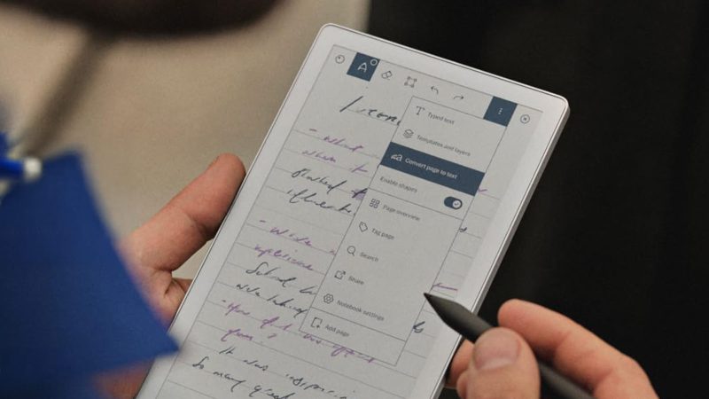 Pocket-sized reMarkable Paper Pro Move e-paper tablet with 7.3-inch display, designed for focused writing, reading, and annotation on the go.