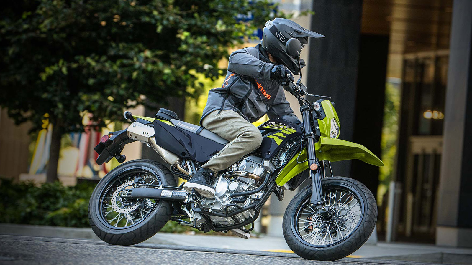 Supermoto Spirit Meets Street Style In Kawasaki’s KLX230SM