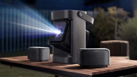 This Compact Anker Projector Packs Big Sound And HD Visuals