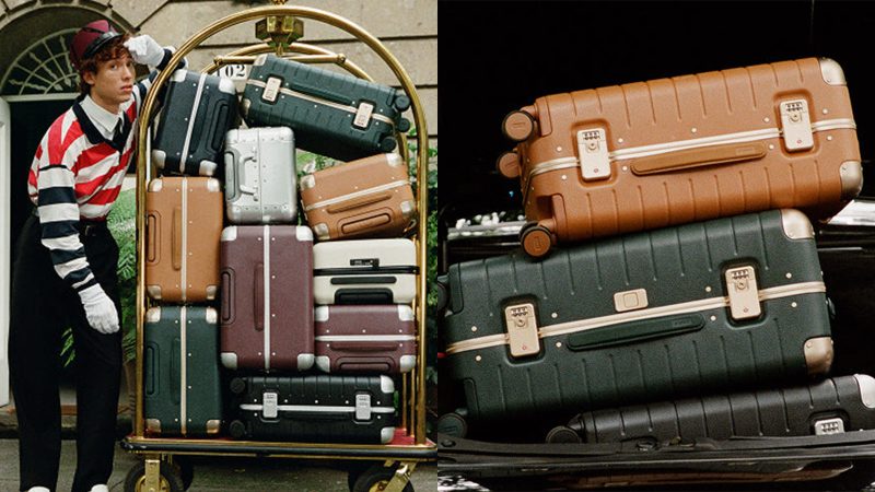 Away’s Autumn Edit Luggage in seasonal tones, sleek and durable design built for stylish fall travel.