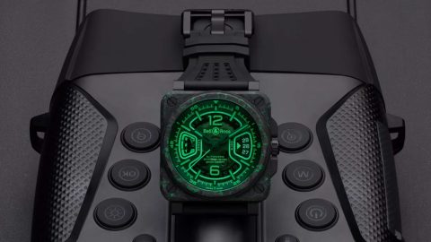 This $14K Bell & Ross Watch Glows Like A Sci-Fi Control Panel