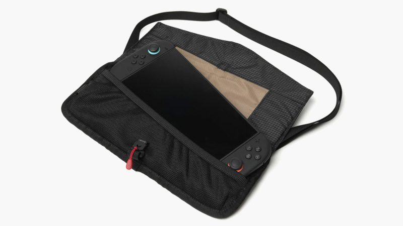The DSPTCH Switch 2 Case features a Fidlock buckle closure, durable nylon construction, and a minimalist design for protecting the Nintendo Switch 2.