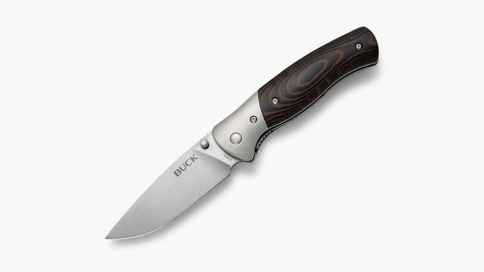Buck Knives 836 Folding Selkirk — durable EDC knife with Micarta handle for daily and outdoor tasks.