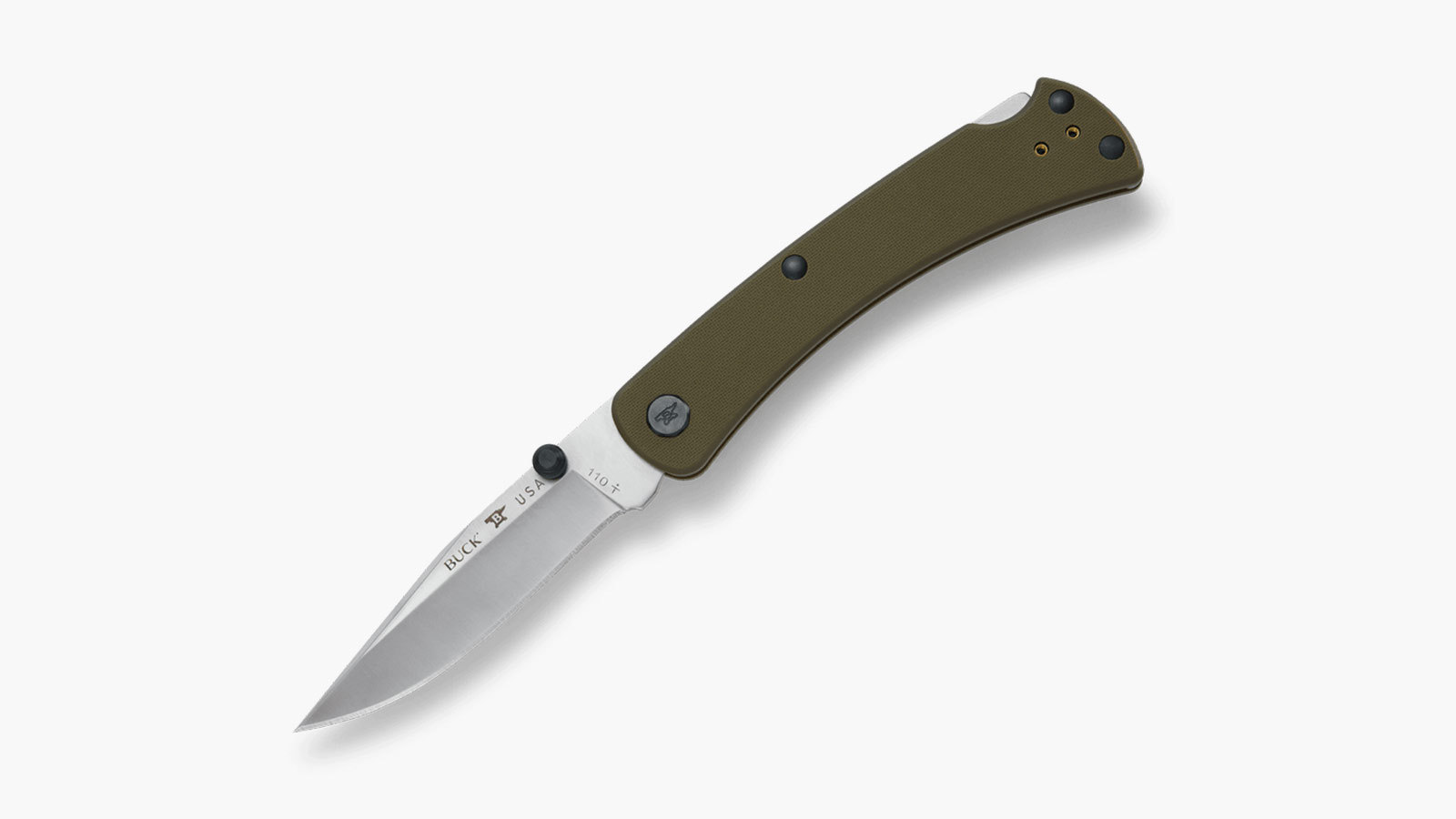 Buck Knives 110 Slim Pro TRX — modernized heritage folding knife for the best everyday carry.