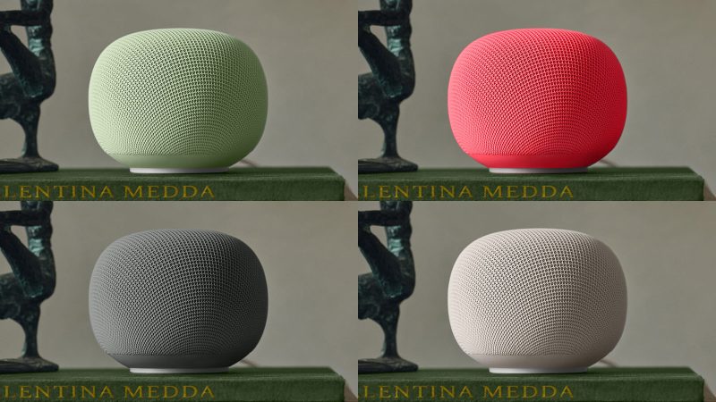 The Google Home Speaker 2026 with Gemini AI showcases its eco-friendly fabric design and light ring for real-time AI feedback.