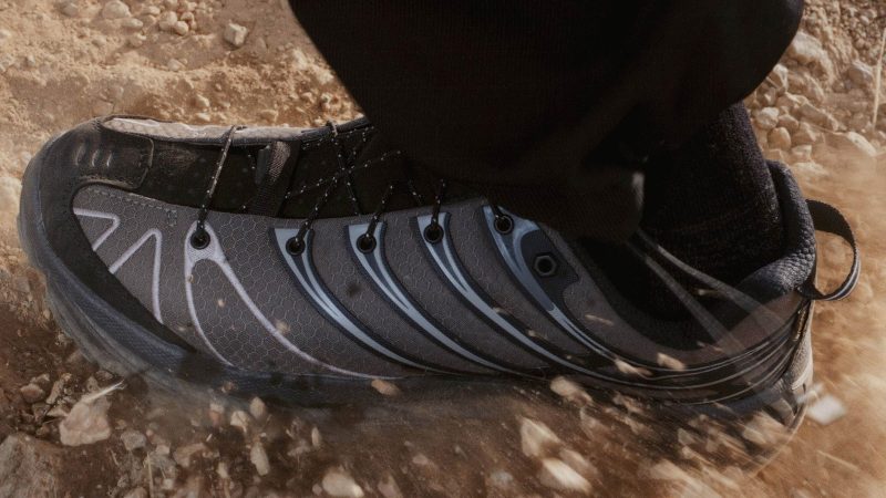 The HAVEN x HOKA Stinson EVO GTX waterproof trail sneaker features a GORE-TEX lining and high-traction outsole.