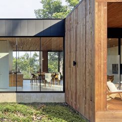 This Quebec Home Floats Among The Trees Like A Modern Sanctuary