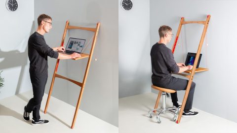This Fold-Flat Desk Could Change The Way You Work Forever