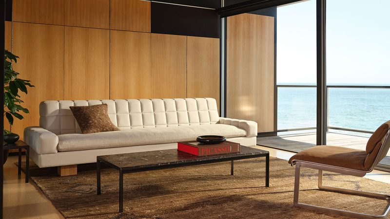 The CB2 x Lenny Kravitz Collection features bold modern furniture, soulful textures, and luxury-inspired home decor.