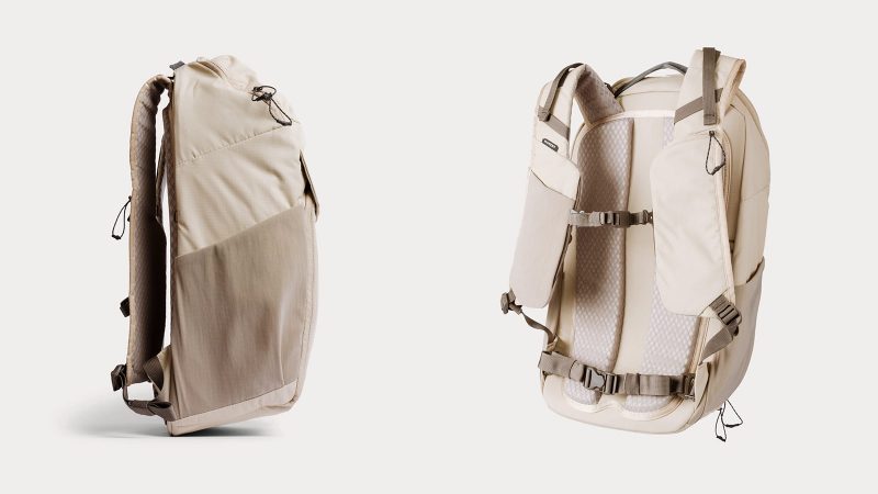 Moment’s Sequence 23L camera backpack with modular pop-up shelves and lightweight outdoor design.