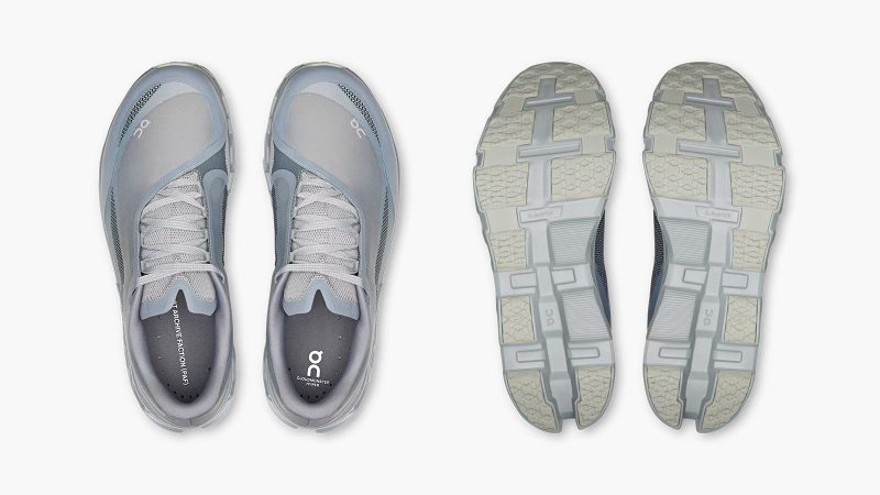 On Cloudmonster Hyper PAF sneakers by On x POST ARCHIVE FACTION feature futuristic cushioning and dual-foam construction.