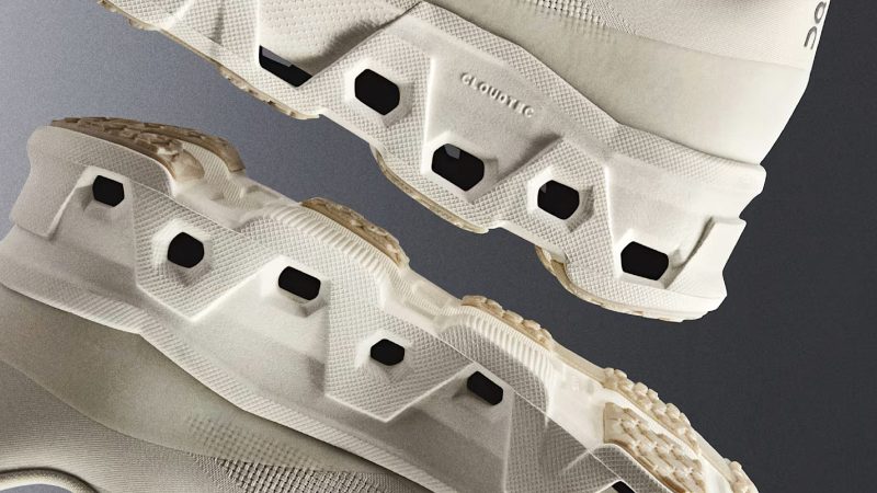 On Cloudmonster Hyper PAF sneakers by On x POST ARCHIVE FACTION feature futuristic cushioning and dual-foam construction.