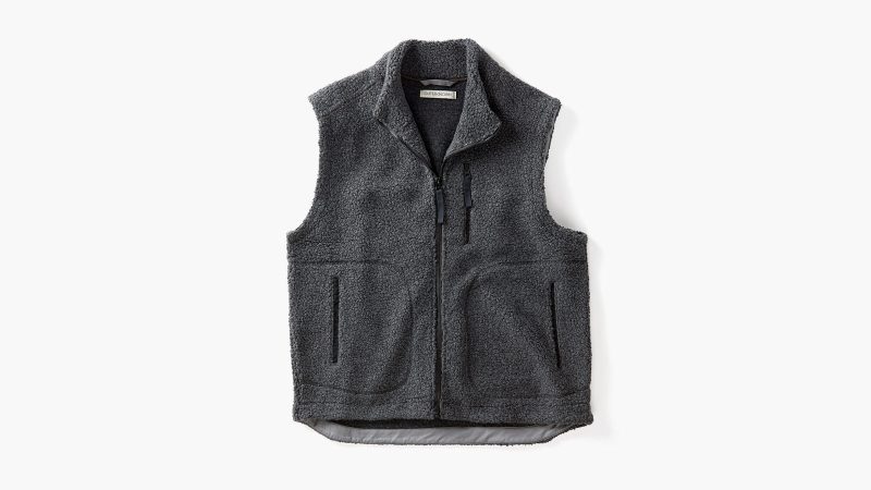 Outerknown “The Woolaroo” collection features men’s recycled wool fleece outerwear.