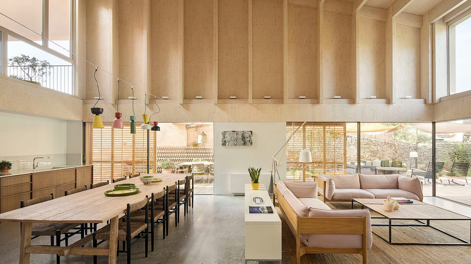 This Timber-Clad Spanish Home Feels Like Living In A Sculpture