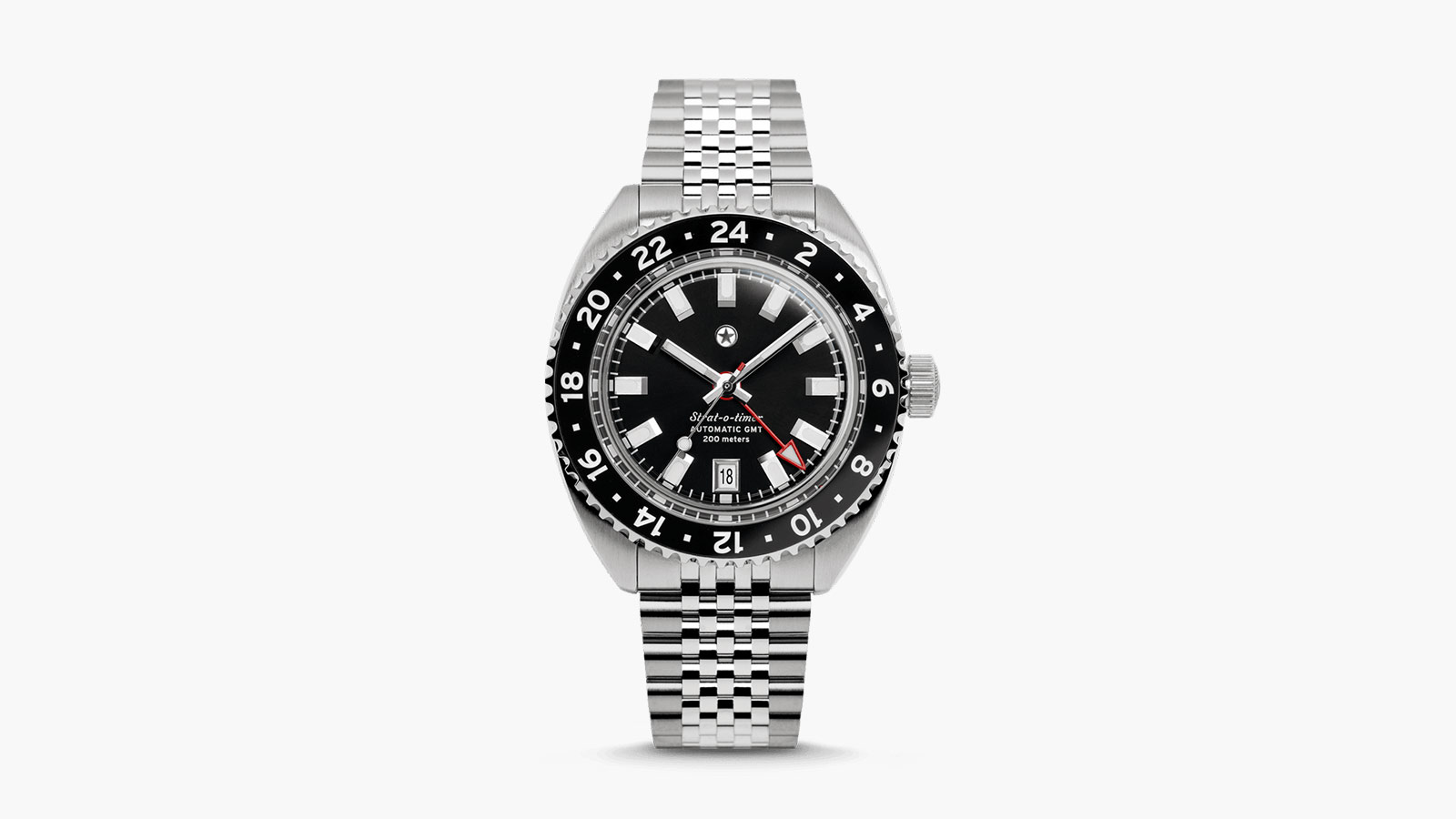 Jack Mason Strat-o-timer GMT: Black Tie