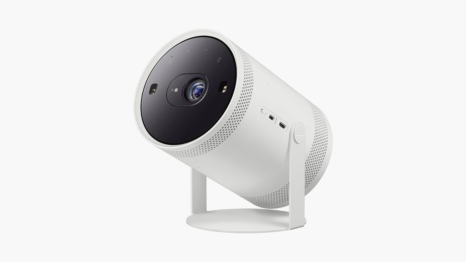 Samsung Freestyle 2nd Gen, a sleek smart 4K home projector offering flexible viewing and gaming options