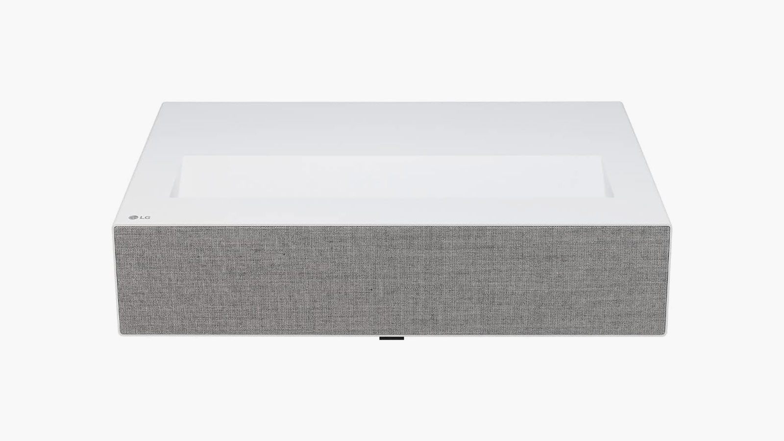 LG CineBeam HU715QW, an ultra short-throw 4K projector designed for modern home theaters.