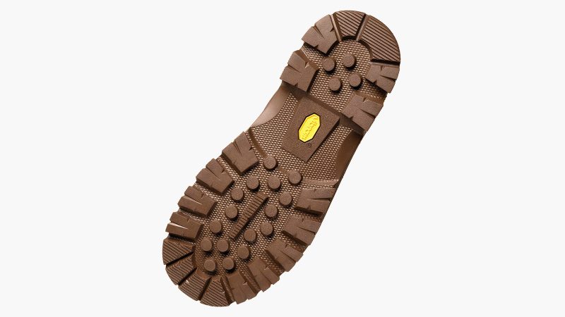 SOREL x NEIGHBORHOOD Daystorm Horizon GTX boot with Vibram XS TREK EVO tread, and co-branded leather and rubber overlays.
