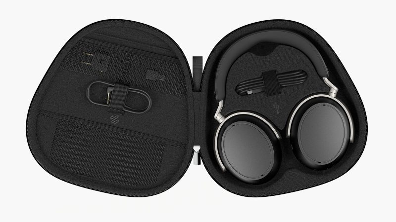 The Sennheiser HDB 630 Hi-Res headphones showcase their sleek, modern design and premium build quality.