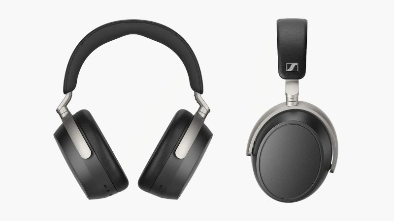 The Sennheiser HDB 630 Hi-Res headphones showcase their sleek, modern design and premium build quality.