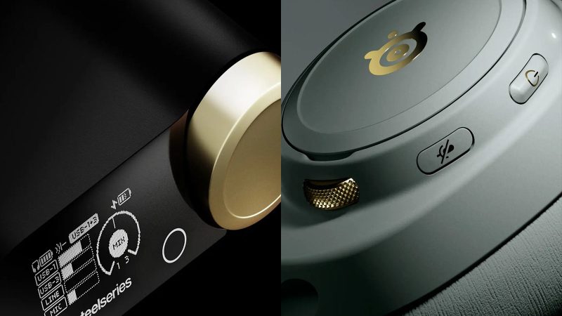 The SteelSeries Arctis Nova Elite headphones offer advanced noise cancellation and a studio-quality audio design, catering to both gamers and audiophiles.