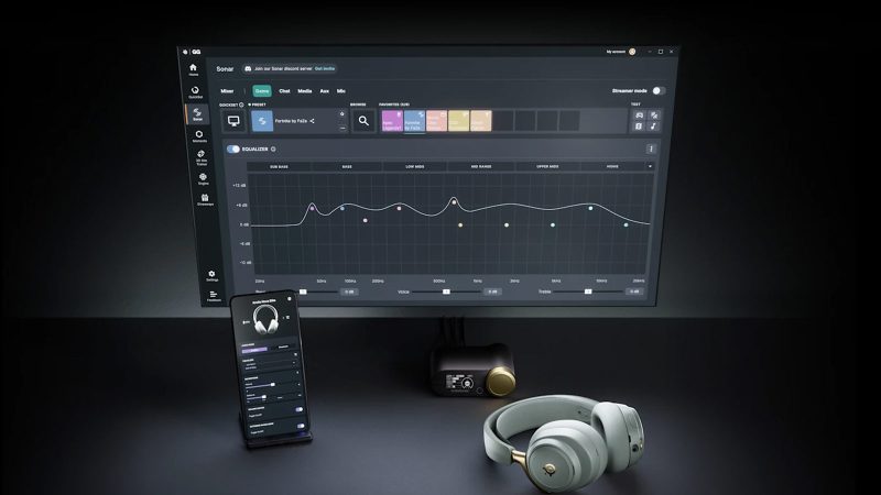 The SteelSeries Arctis Nova Elite headphones offer advanced noise cancellation and a studio-quality audio design, catering to both gamers and audiophiles.