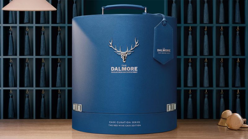 The Dalmore Cask Curation Series collection highlighting craftsmanship and heritage.