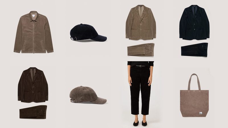 The Sunspel Corduroy Collection is crafted in French corduroy for an autumn-winter men’s wardrobe.