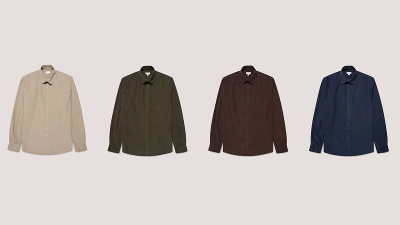 The Sunspel Corduroy Collection is crafted in French corduroy for an autumn-winter men’s wardrobe.