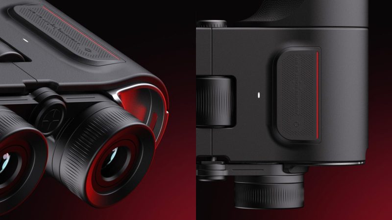 Unistellar Envision Smart Binoculars with augmented reality overlays and GPS mapping for exploration and astrophotography.