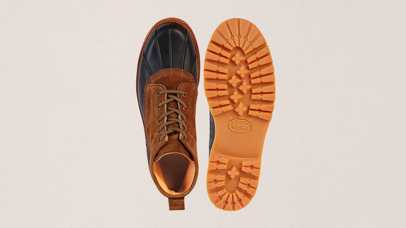 The Velasca Alpée Hiking Boots are premium Italian-made suede and calf-leather hiking boots with a Vibram lug sole.