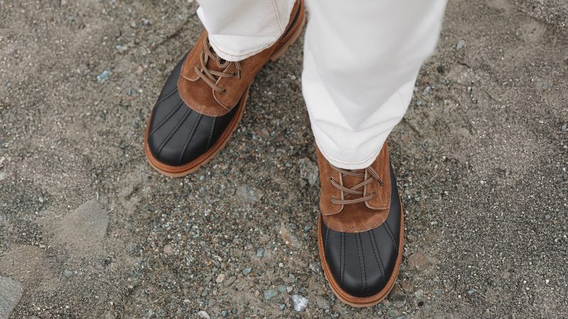 The Velasca Alpée Hiking Boots are premium Italian-made suede and calf-leather hiking boots with a Vibram lug sole.