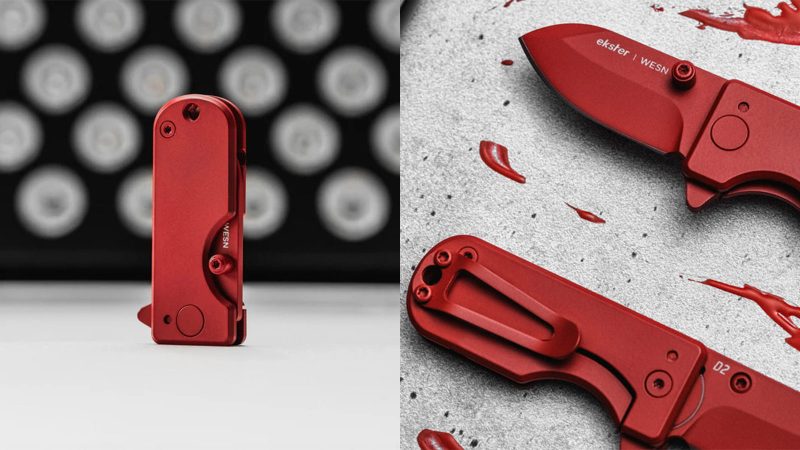 The WESN x Ekster Microblade is a compact titanium knife that blends minimalist design, D2 steel performance, and lightweight durability for modern EDC enthusiasts.