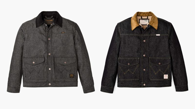 The Wrangler x Filson Collection showcases rugged workwear essentials that blend heritage craftsmanship with modern durability.
