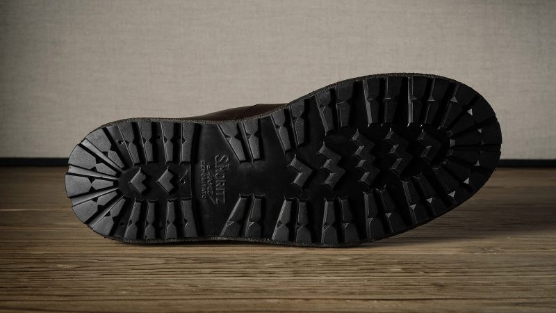 hardgraft Big Boots in premium vegetable-tanned Italian leather with rugged crepe sole and over-tongue lacing, handcrafted in Italy.