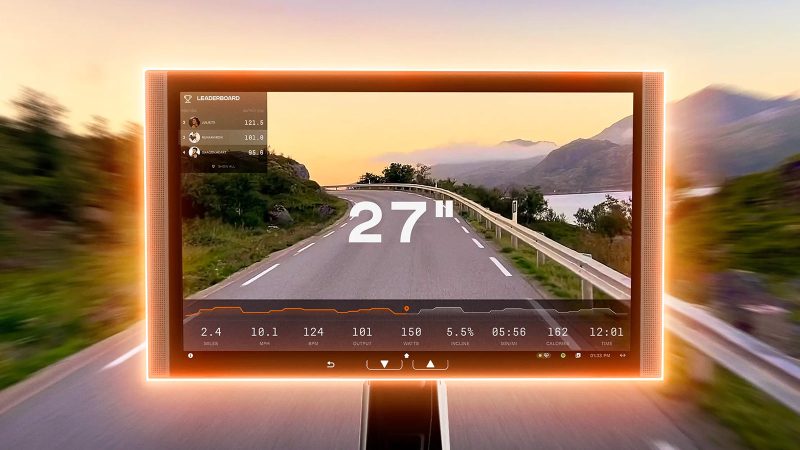 Aviron Victory Treadmill Plus with immersive touchscreen, incline running deck, and premium steel frame design.