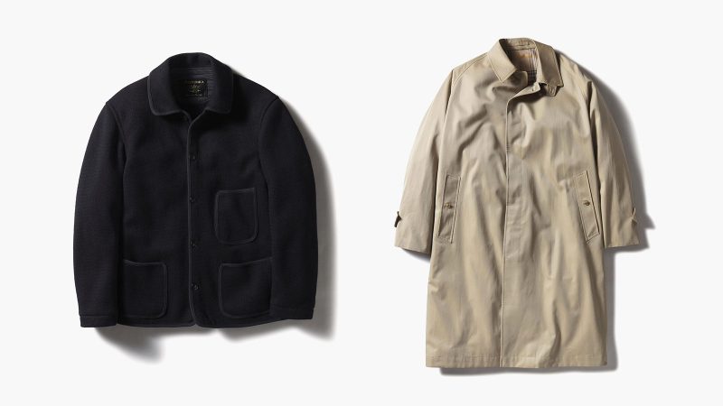 Buck Mason x Anatomica menswear collaboration showcasing heritage-inspired silhouettes, premium materials, and refined tailoring.