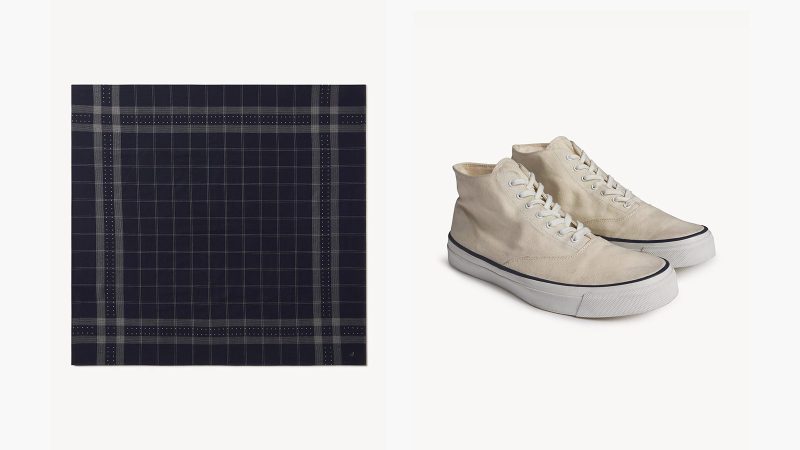 Buck Mason x Anatomica menswear collaboration showcasing heritage-inspired silhouettes, premium materials, and refined tailoring.