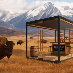 Buffalo Trace Builds A Glass Bar in The Wild—You In?