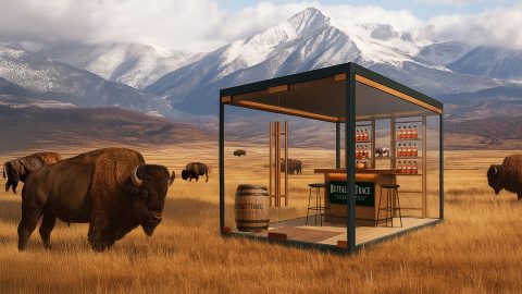 Buffalo Trace Builds A Glass Bar in The Wild—You In?