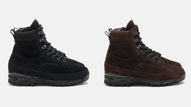 HAVEN Catalyst Boot in Desert Oasis suede with Vibram sole and side zipper.