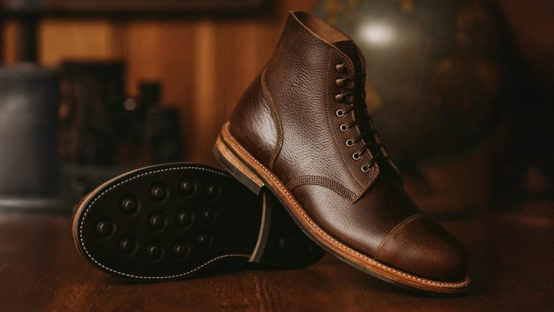 The Oak Street Bootmakers Legend Collection features handcrafted American leather boots with rugged construction, premium materials, and heritage-driven design.