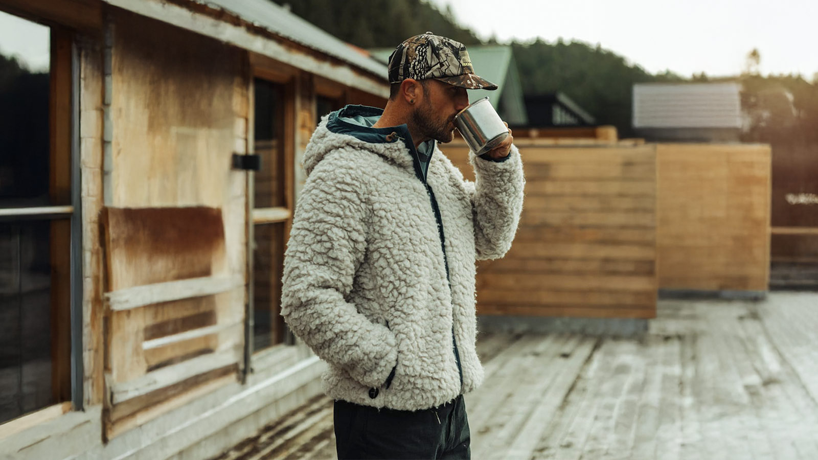 Relwen Turns Up The Pile With The Abominable Hood Jacket