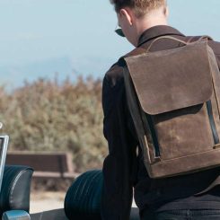 Buy Once. Carry Forever. The Ultimate Leather Backpack