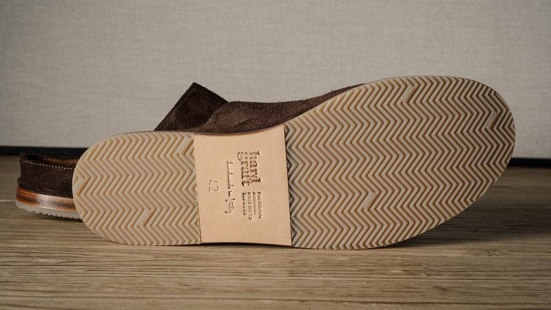 hardgraft Lazy Loafers in Italian suede—slip-on design with soft calfskin lining, buffalo-leather outsole, and minimalist Italian craftsmanship.