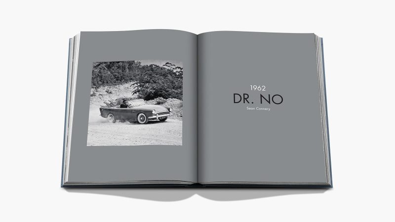 Assouline’s James Bond Cars luxury coffee-table book features iconic 007 vehicles, Aston Martin classics, photography, and cinematic automotive history.