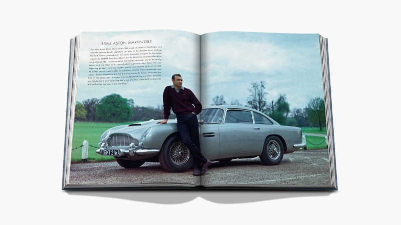 Assouline’s James Bond Cars luxury coffee-table book features iconic 007 vehicles, Aston Martin classics, photography, and cinematic automotive history.